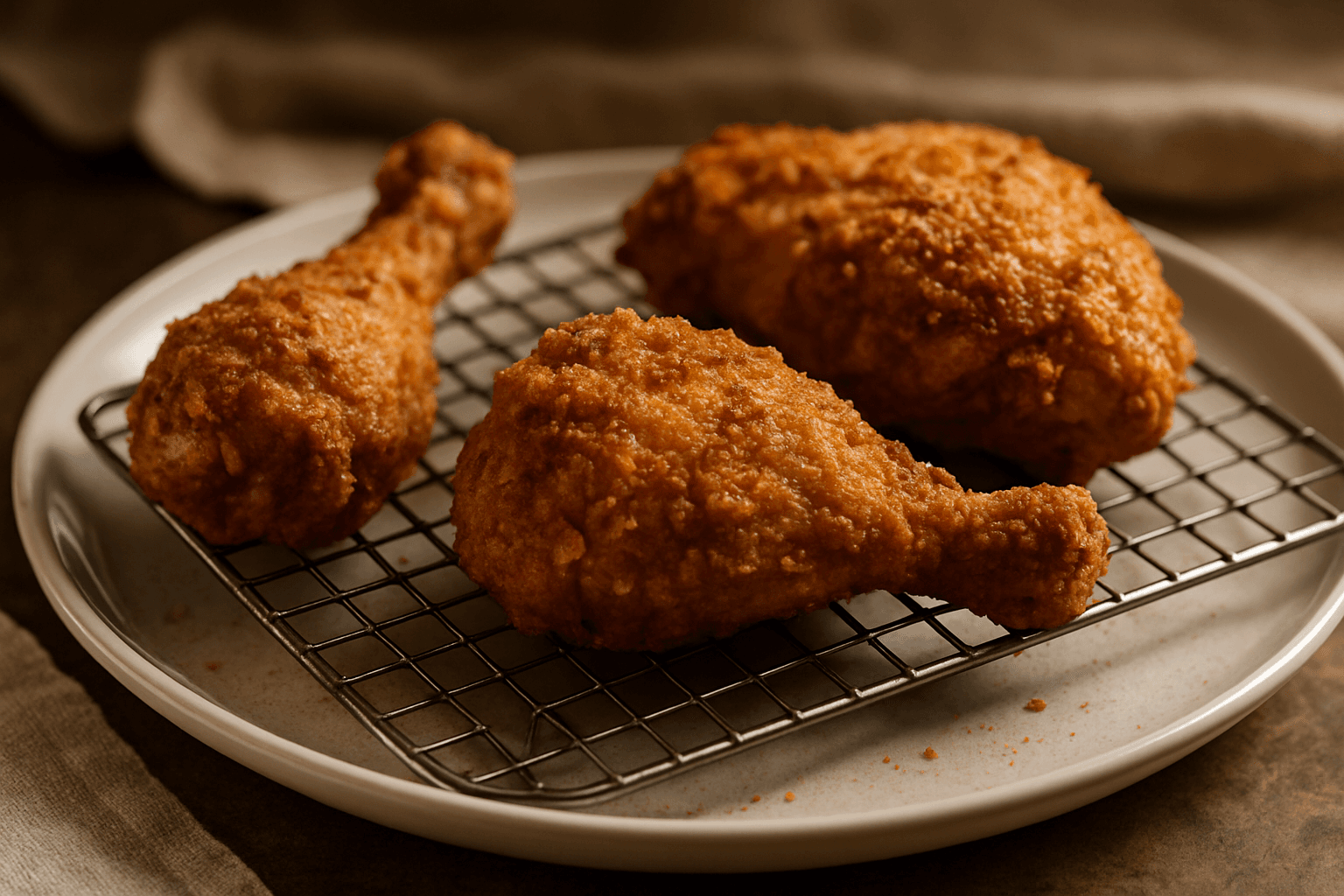 Crispy Oven-Fried Chicken